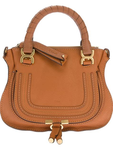 chloe bag brown leather|where to buy chloe bags.